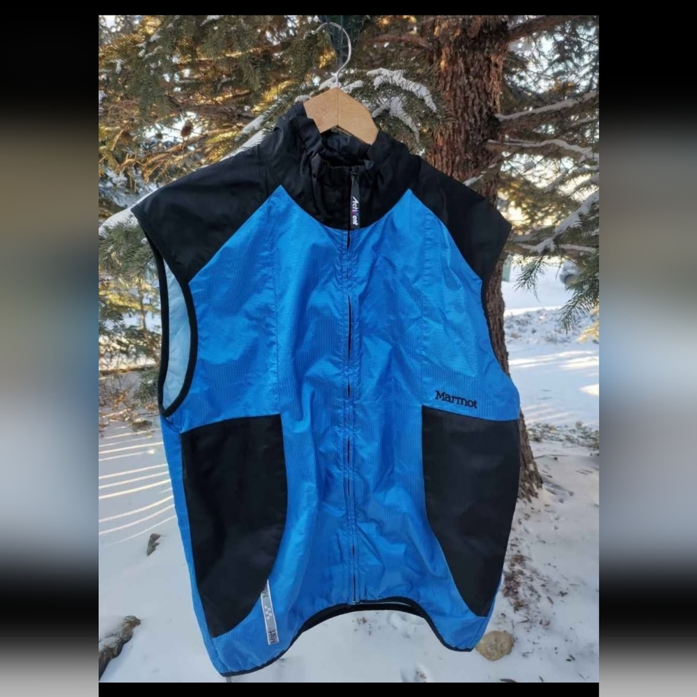 Marmot Activent Vest Wind and Rain Repellent Men Size Large